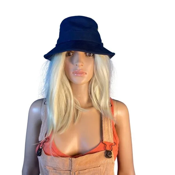 New Tilley T1 Iconic Bucket Hat Medium 7 1/4 New Navy Unisex MSRP$109 - Picture 11 of 16